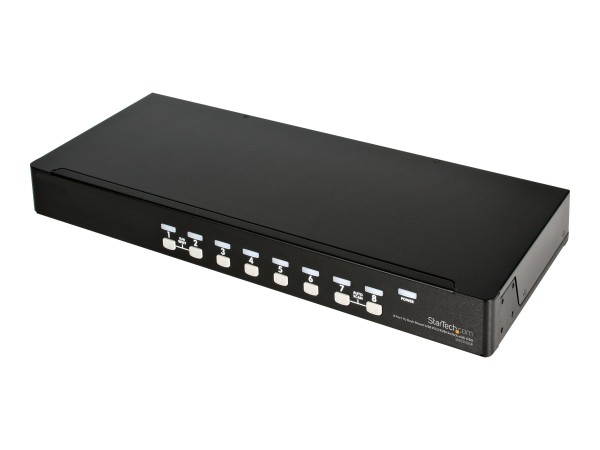 STARTECH.COM 8 Port USB / PS/2 KVM Switch mit OSD zur Rack-Montage - USB / SV831DUSBGB