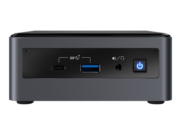 INTEL INTEL NUC Barebone BXNUC10I7FNHN2 Core i7-10710U 2x DDR4 SO-Dimm max. 64GB 1x M.2 22x42/80 EU Cord