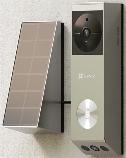 EZVIZ EZVIZ Ultra-wide Coverage with Dual lensesSolar Panel IncludedBuilt-in 32GB eMMC StoragePackage