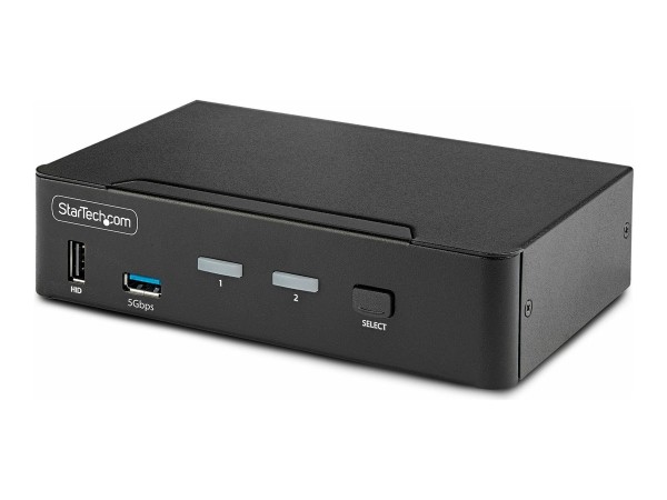 STARTECH.COM 2-Port 8K KVM-Switch DisplayPort 1.4 8K 60Hz / 4K 144Hz D86A2-2-PORT-8K-KVM