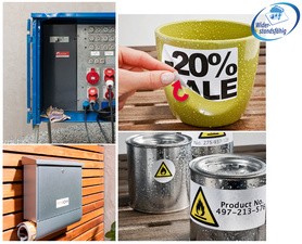 AVERY Zweckform wetterfeste Etiketten, Durchmesser: 30 mm
