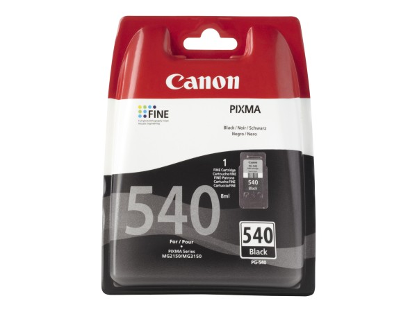 CANON PG 540 Schwarz Tintenpatrone 5225B004