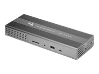 OWC OWC Thunderbolt 4 Go Dockingstation, Integriertes Netzteil, Bis zu 90 W Ladeleistung, Anschluss eine