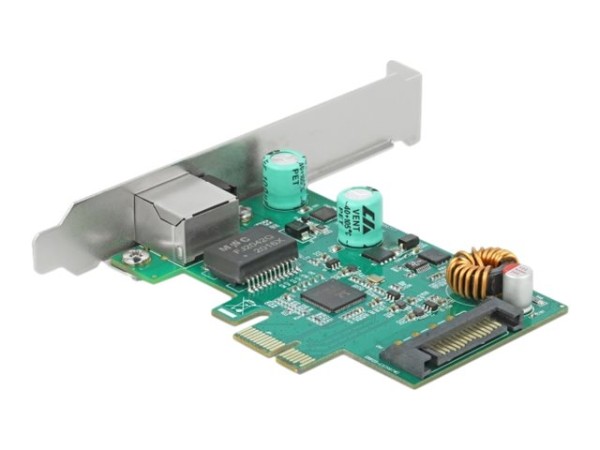 DELOCK PCIe x1 K 1xRJ45 2,5GB LAN PoE | 89139 89139