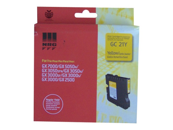 RICOH GC 21Y Gelb Tintenpatrone 405535