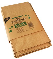 PAPSTAR Kompostsäcke, braun, 240 Liter, 2er