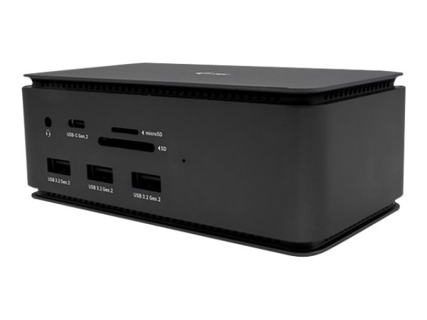 I-TEC I-TEC Metal USB4 Docking station Dual 4K HDMI DP with Power Delivery 80 W + Universal Charger 112 W