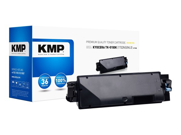KMP KMP Toner Kyocera TK-5150/TK5150K  comp. schwarz           K-T74
