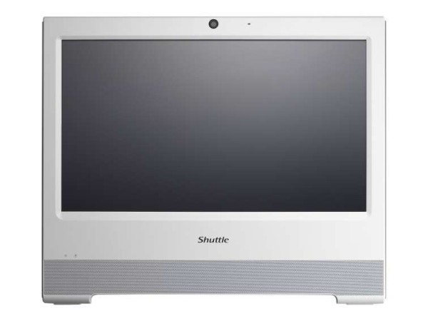 SHUTTLE XPC AIO Barebone X50V9 39,62cm 15,6Zoll Intel Celeron 7305 2xSODIMM X50V9 WHITE
