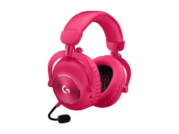 LOGITECH PRO X 2 LIGHTSPEED Wireless Gaming Headset - MAGENTA 981-001275