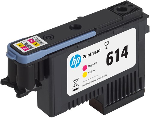HP HP 618 Magenta and Yellow Stitch Printhe