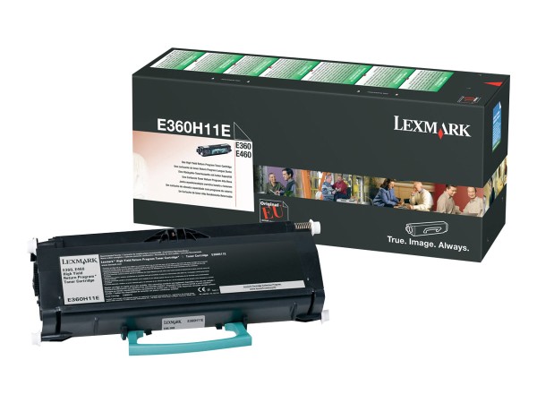 LEXMARK Schwarz Tonerpatrone LRP E360H11E