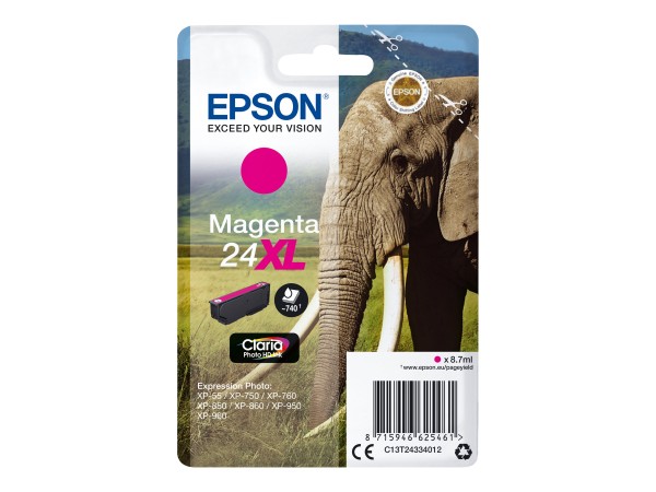 EPSON EPSON 24XL XL Magenta Tintenpatrone