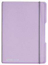 herlitz Notizheft my.book flex Pastell, A5, PP-Cover,flieder