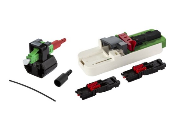 METZ CONNECT 150800200-E5 LWL-STA tool bag+connector kit 20x LCAPC (1508002 150800200-E5