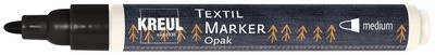 KREUL Textilmarker OPAK, Rundspitze, schwarz