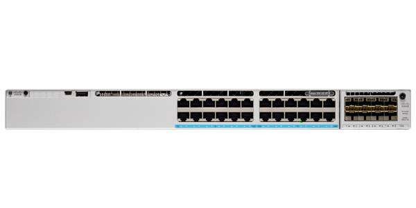 CISCO C9300L 24-port 8mGig 4x10G Uplink 1100WAC PS Meraki Persona C9300L-24UXG-4X-M