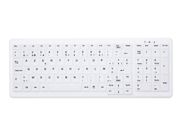 CHERRY ACTIVE KEY TAS AK-C7000F-FU1-W/BE BE-Layout weiß AK-C7000F-FU1-W/BE
