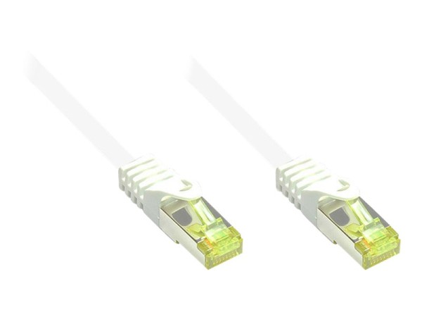 ALCASA GOOD CONNECTIONS Patchkabel mit Cat. 7 Rohkabel S/FTP 70m weiß