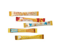 HELLMA Rohrzucker-Sticks, im Displaykarton