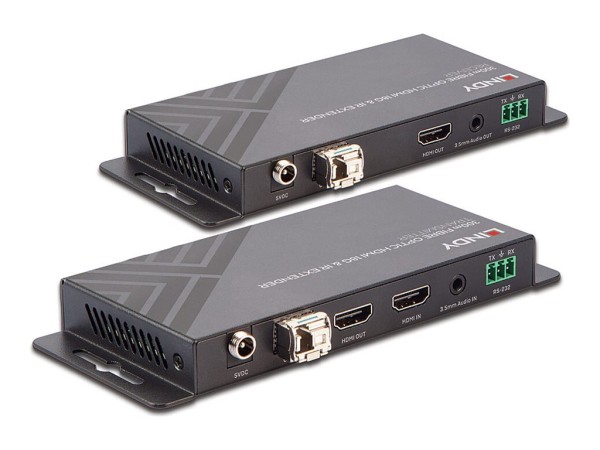 LINDY LINDY Extender HDMI 2.0 18G Fibre Optic & IR 300m