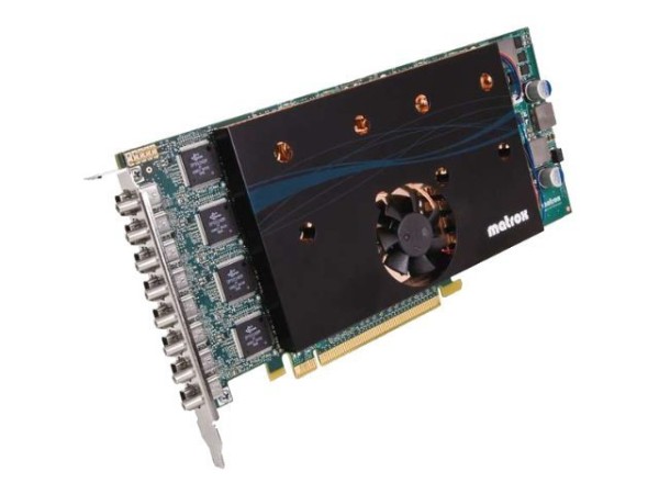 MATROX M9188 2GB ATX PCI-E x16 Octal 8xmini DisplayPort to DisplayPort cabl M9188-E2048F
