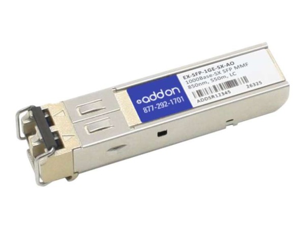 ADDON NETWORKS AddOn Juniper EX-SFP-1GE-SX Comp TAA SFP EX-SFP-1GE-SX-AO