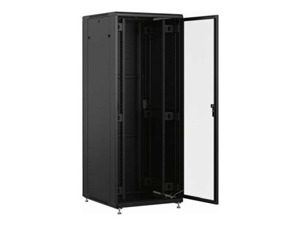 EFB 48,3cm 19Zoll Netzwerkschrank PEL 24HE 600x600 RAL9005 PEL-2466TS.G1SV