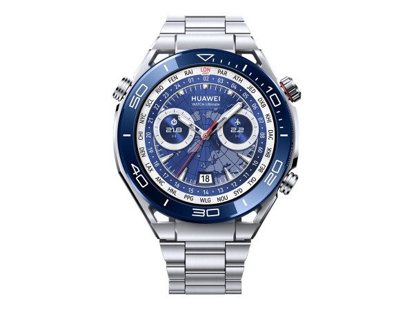 HUAWEI Watch Ultimate - Intelligente Uhr mit Riemen - Titan - Stahl - Handg 55020AGG