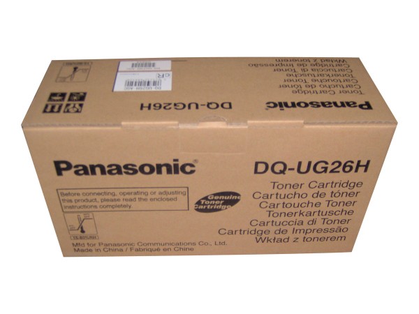 PANASONIC PANASONIC DQ UG26H Schwarz Tonerpatrone