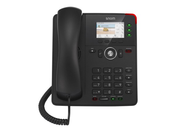 SNOM TECHNOLOGY SNOM TECHNOLOGY D717 VoIP Desk Telefon, schwarz