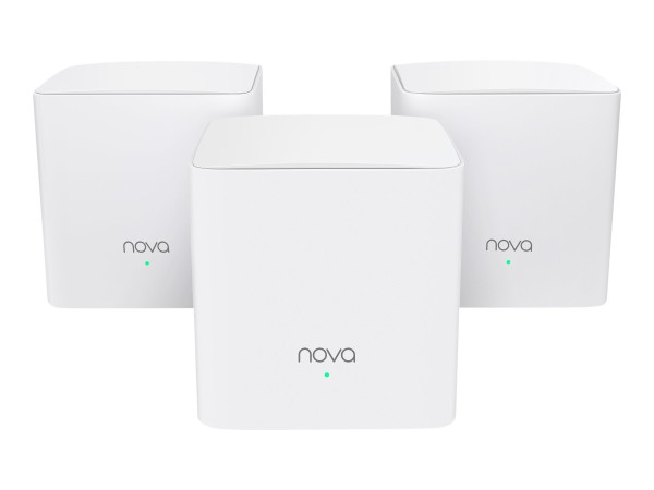 TENDA WL-Router nova MW5C-3 Home Mesh WiFi System 3x Geräte NOVA MW5C-3
