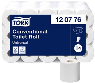 TORK Toilettenpapier, 2-lagig, weiß, Großpackung