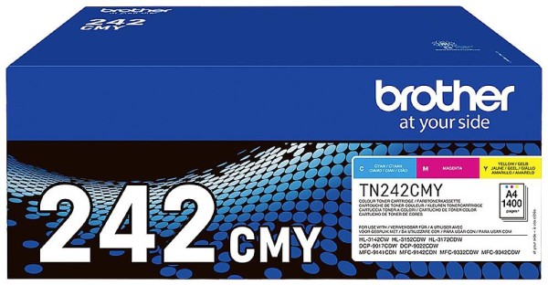 BROTHER BROTHER Toner/TN-242CMY Bundle 3x1400p