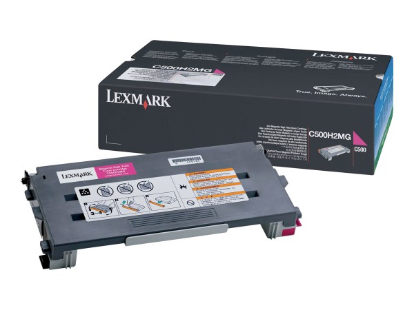 LEXMARK Magenta Tonerpatrone C500H2MG