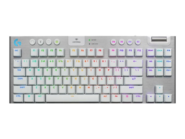 LOGITECH G915 X LIGHTSPEED TKL Wireless Gaming Keyboard White (UK) 920-012736