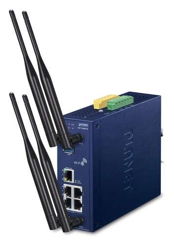 PLANET TECHNOLOGY Industrial Dual Band 802.11ax 2400Mbps Wireless AP IAP-2400AX
