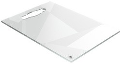 nobo Acryl-Notiztafel mit Griffloch, DIN A4, randlos