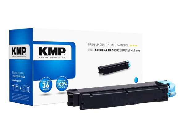 KMP KMP Toner Kyocera TK-5150/TK5150C  comp. cyan             K-T74C