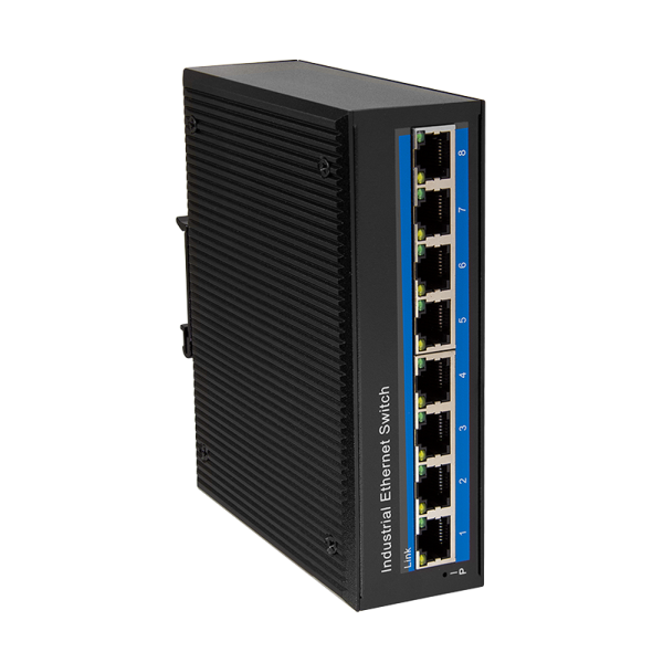 LOGILINK NS203 Industrial Ethernet Switch 8 Port 10 / 100 / 1000 MBit/s NS203