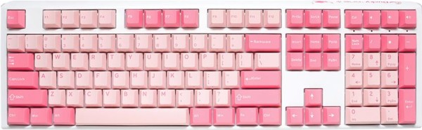 DUCKYCHANNEL Ducky One 3 Gossamer Pink Tastatur USB US Englisch Pink - Weiß DKON2108-EUSPDGOWWPC2