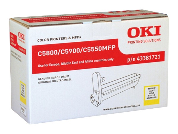 OKI Gelb Trommel Kit 43381721