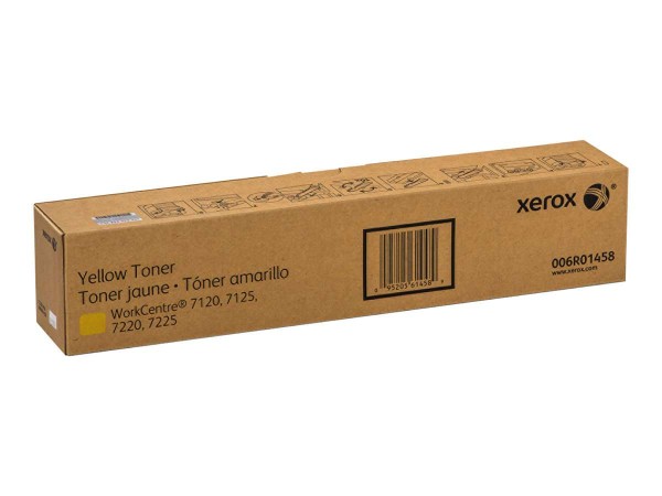 XEROX WorkCentre 7220i/7225i Gelb Tonerpatrone 006R01458