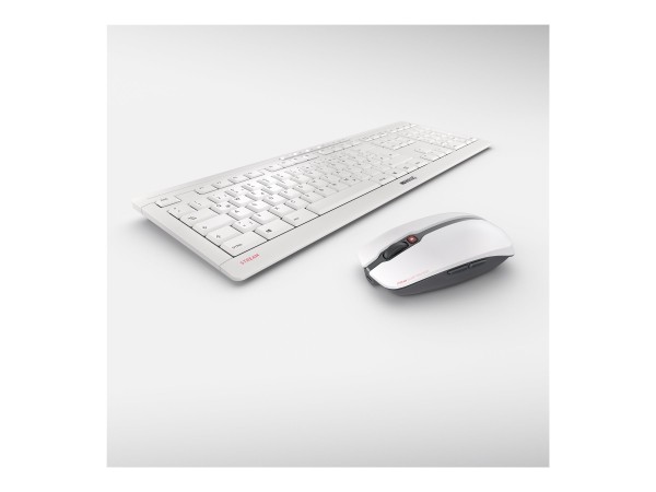 CHERRY CHERRY Stream Desktop Recharge Grau (DE)