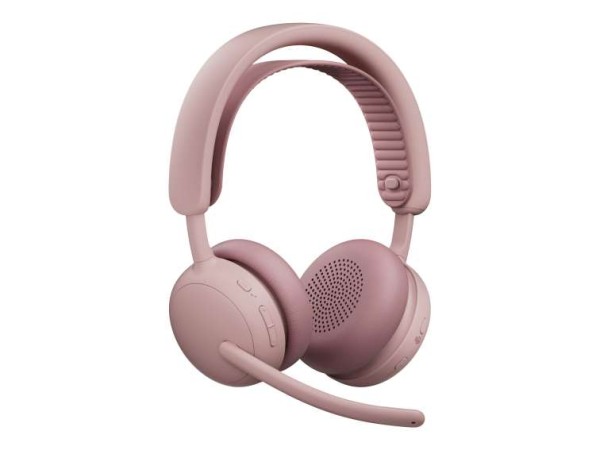 LOGITECH HEADSET - Zone Wireless 2 UC - ROSE TEAMS - 2.4GHZ/BT - N/A - EMEA 981-001304
