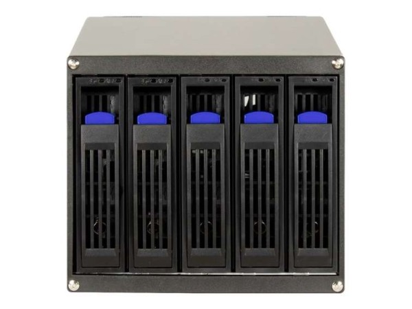 INTERTECH Wechselrahmen 5-fach ST-5255 für 3x5,25"Einschub retail 88887370
