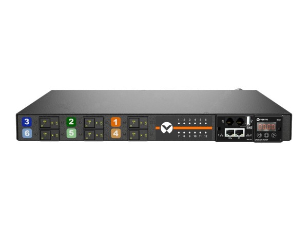 VERTIV AVOCENT Vertiv Geist Rack PDU, Switched (Outlet Level), EC, 1U, input IEC 60309 230/400V 3x32A, comb