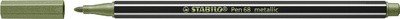 STABILO Fasermaler Pen 68 metallic, hellgrün