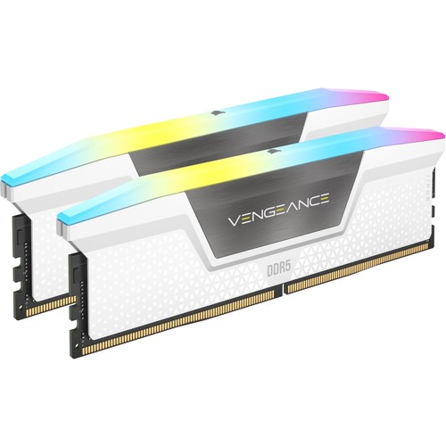 CORSAIR VENGEANCE RGB W 32GB Kit (2x16GB) CMH32GX5M2B6400C32W