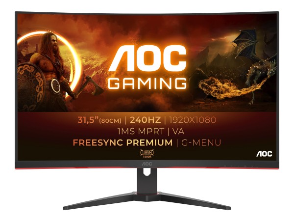 AOC C32G2ZE/BK 80cm (31,5") C32G2ZE/BK